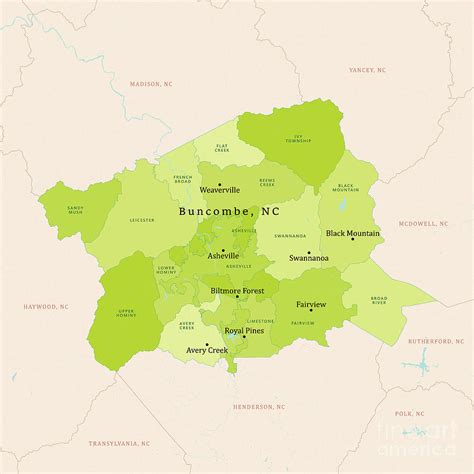 County Nc Map Cities And Towns Map