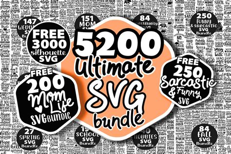 Unveiling the Ultimate Collection: Stunning Bundle Designs in SVG Format!