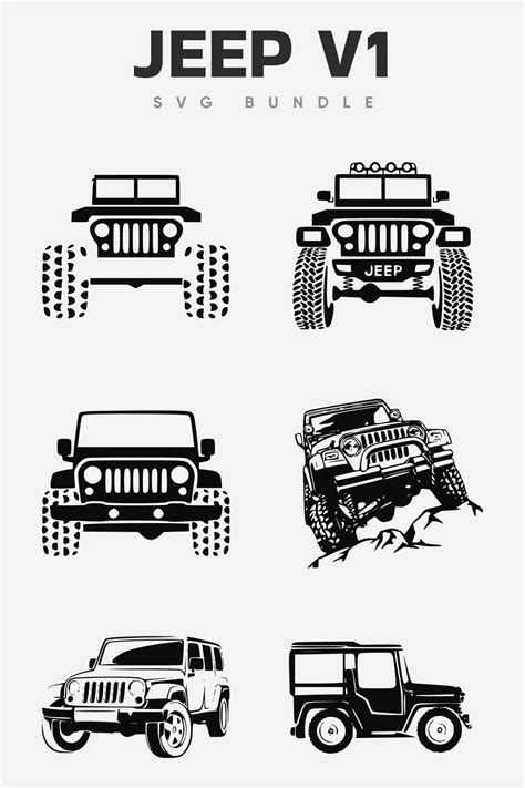 Download Bundle of 30 Jeep SVG Jeep Life... for Cricut Machine