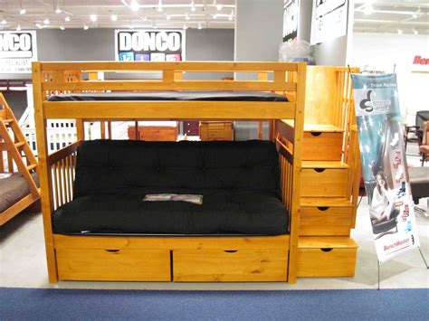 Bunk Bed With Sofa Bed On Bottom