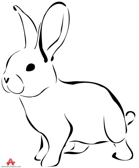 Bunny Outline Cliparts.co