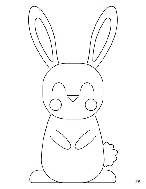 Bunny Coloring Pages Free