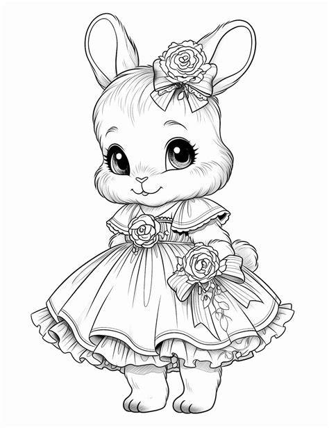 Bunny Coloring Pages Print