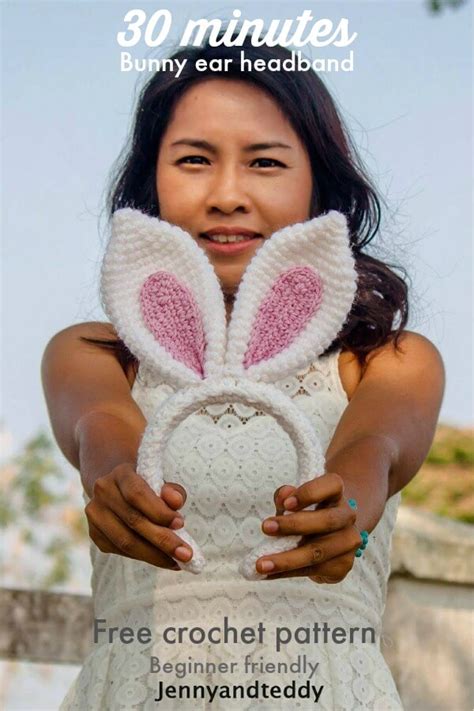 Bunny Ear Crochet Pattern Free