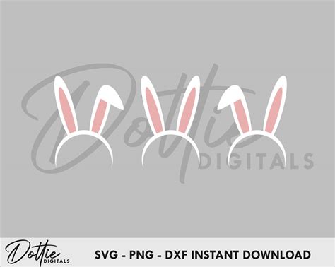 Download Bunny Ears Commercial Use DXF Files