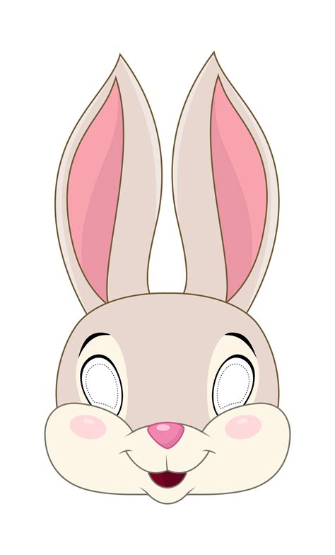 Bunny Mask Printable