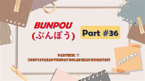 Bunpō Bahasa Jepang