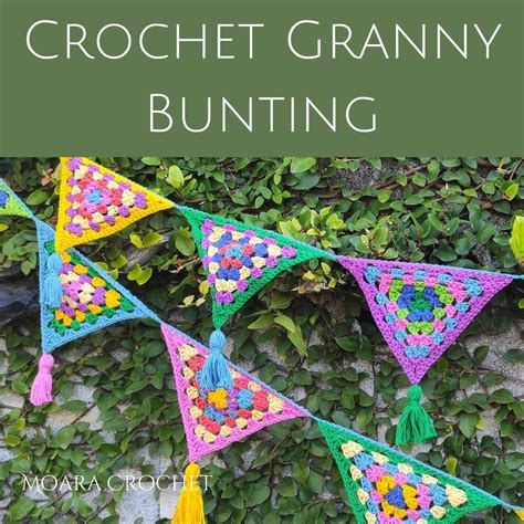 Bunting Crochet Pattern Free