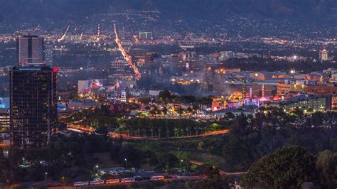 Aerial View Of Burbank Cityscape Stock Image Image of california