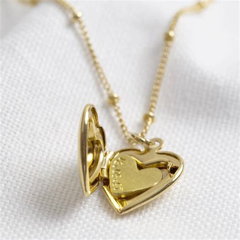 Burberry Acrylic Check Embossed Heart Charm Necklace and Bracelet