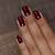 Burgundy Chrome Nails: Perfectly Polished, Impeccably Chic!