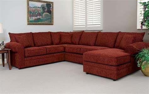 Burgundy Sectional Sofa