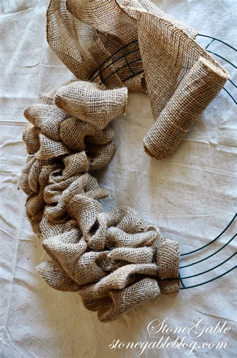 Burlap Wreath