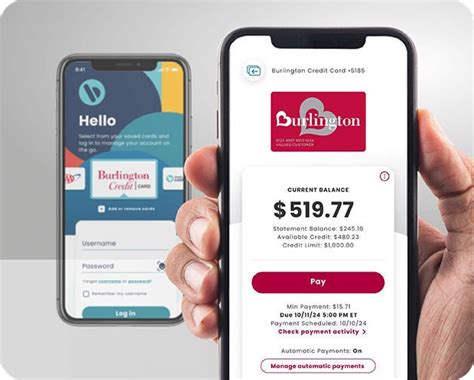 Burlington Credit Card Application