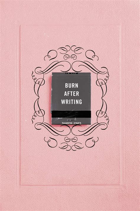 Burn After Writing Pages Printable