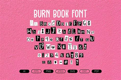 Burn Book Font