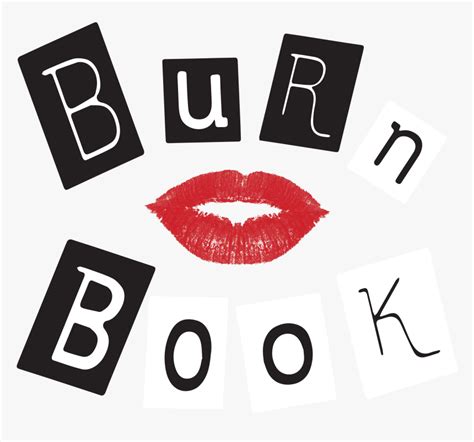 Burn Book Letters Printable
