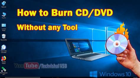 Burn CD/DVD in Windows