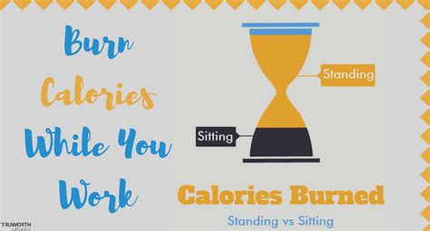 Burning calories while you work