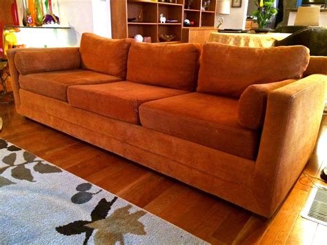 Burnt Orange Couch