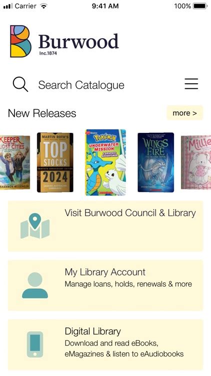 Burwood Library Catalogue
