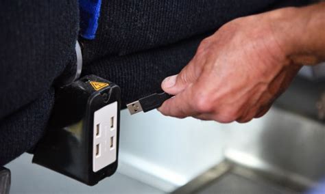 Bus Amenities USB Charging