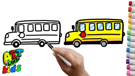 Bus Drawing For Kid