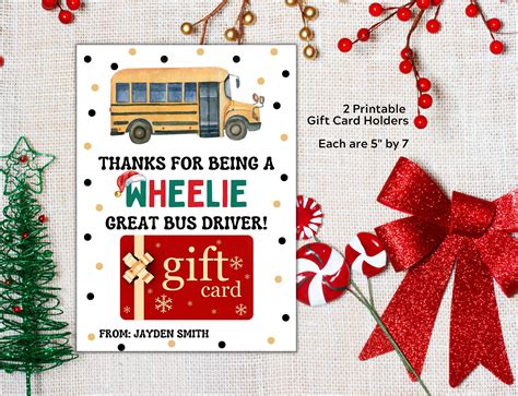 Bus Driver Christmas Gifts