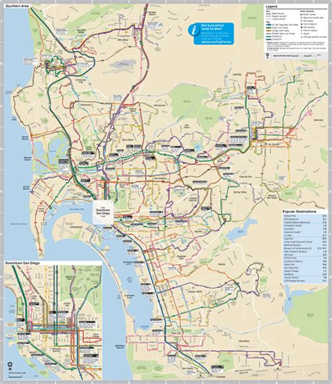 Bus Map San Diego
