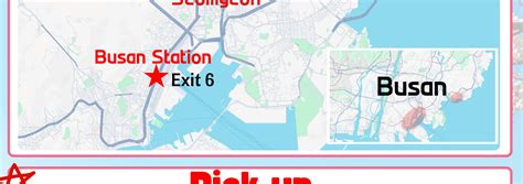 Busan One Day Tour Map