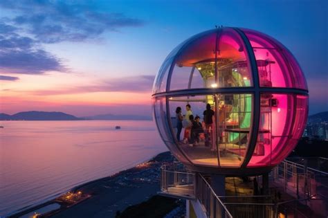 Riding the Busan Skycapsule