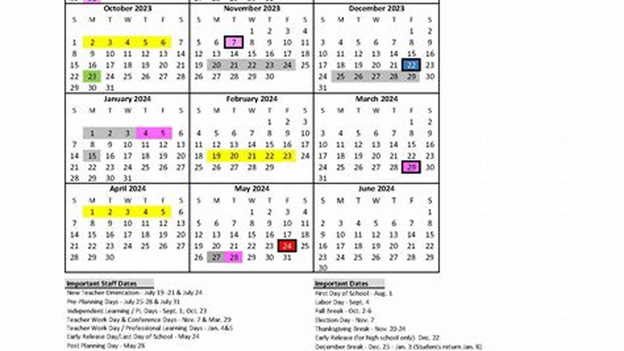 Busd School Calendar 2024-24