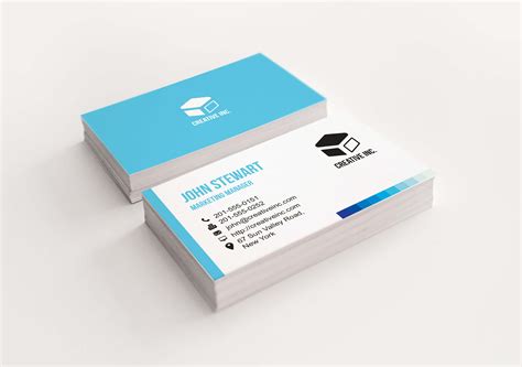 Business Card Illustrator Template Free Download