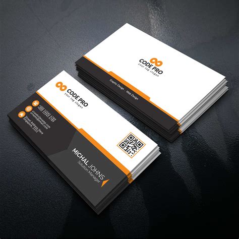 Powerpoint Template, Business Card Design Logo, Business with Business
