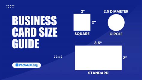 The Ultimate Design Guide to Standard Business Card Sizes LaptrinhX