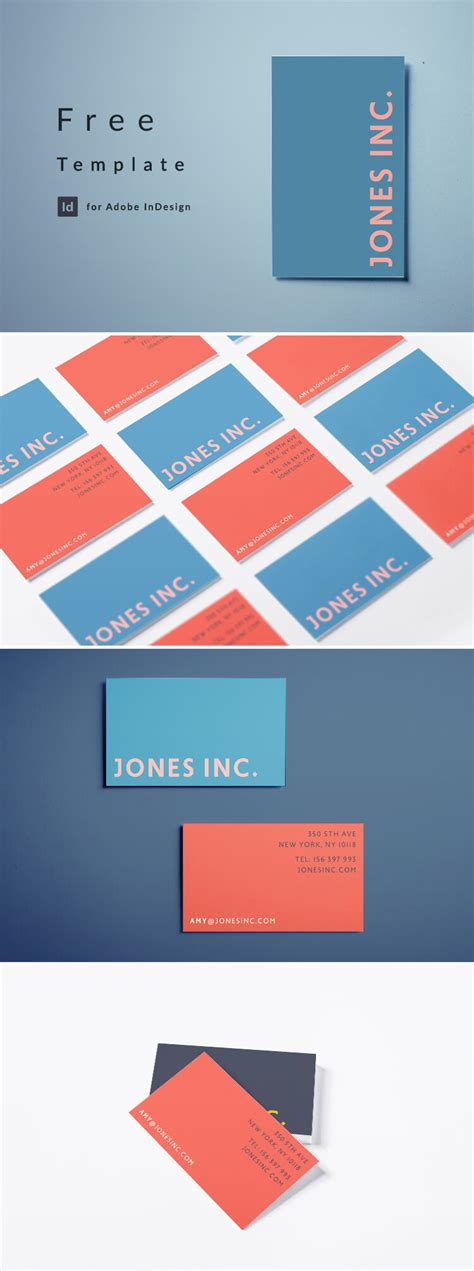Business Card Template For Indesign