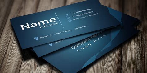 Business Cards Examples Templates
