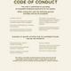 Business Code Of Conduct Template