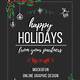 Business Holiday Card Templates