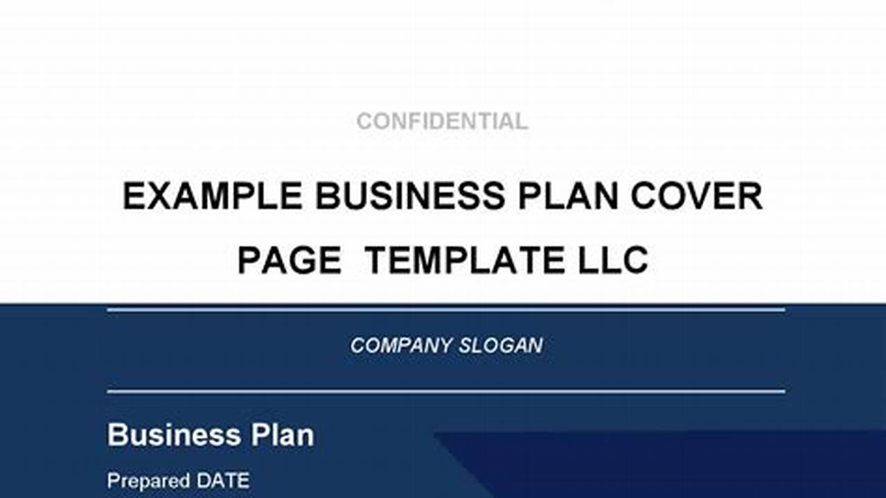Mastering Your Business Plan: A Comprehensive Guide to Crafting an Effective Cover Sheet Template