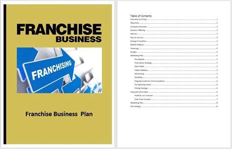 Business Plan Franchise Template