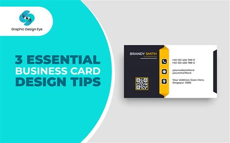 Business Card Design Tips