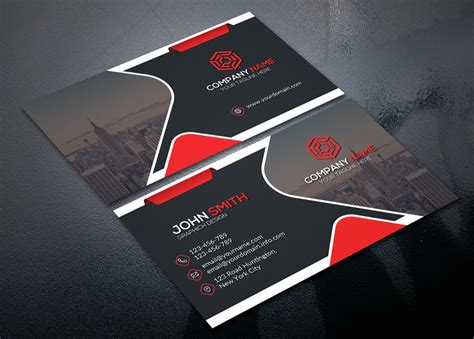 Business Card Template Powerpoint Free