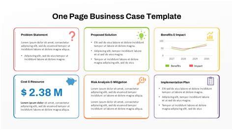 Business Case Template Powerpoint - Great Research