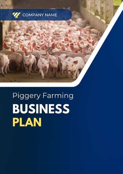 Business Plan On Piggery Farming