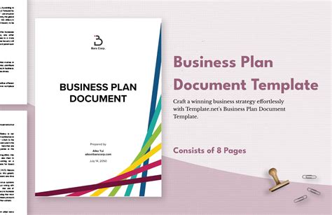 Business Plan Template Free Google Docs