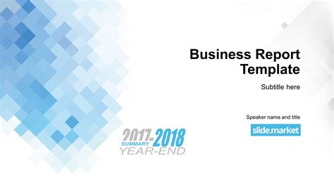 Business Report Powerpoint Template