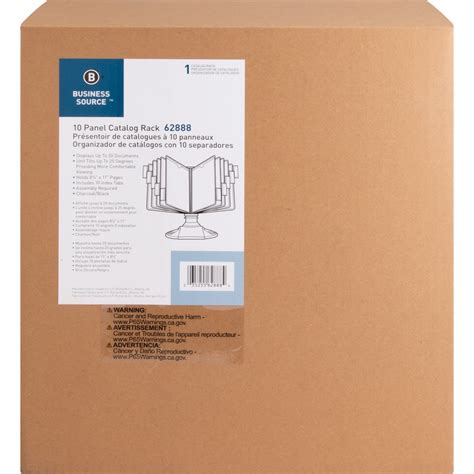Business Source Deluxe Catalog Display Racks