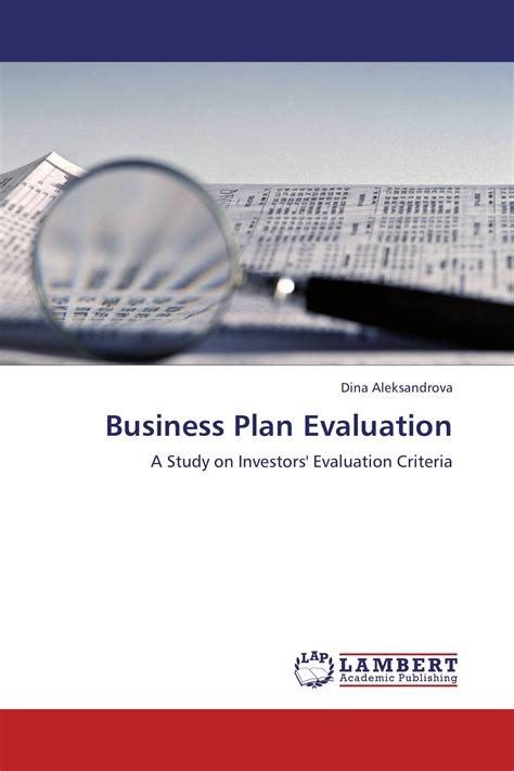 Business plan evaluation