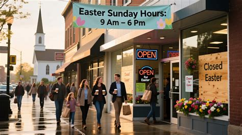 Businesses Open Easter Sunday